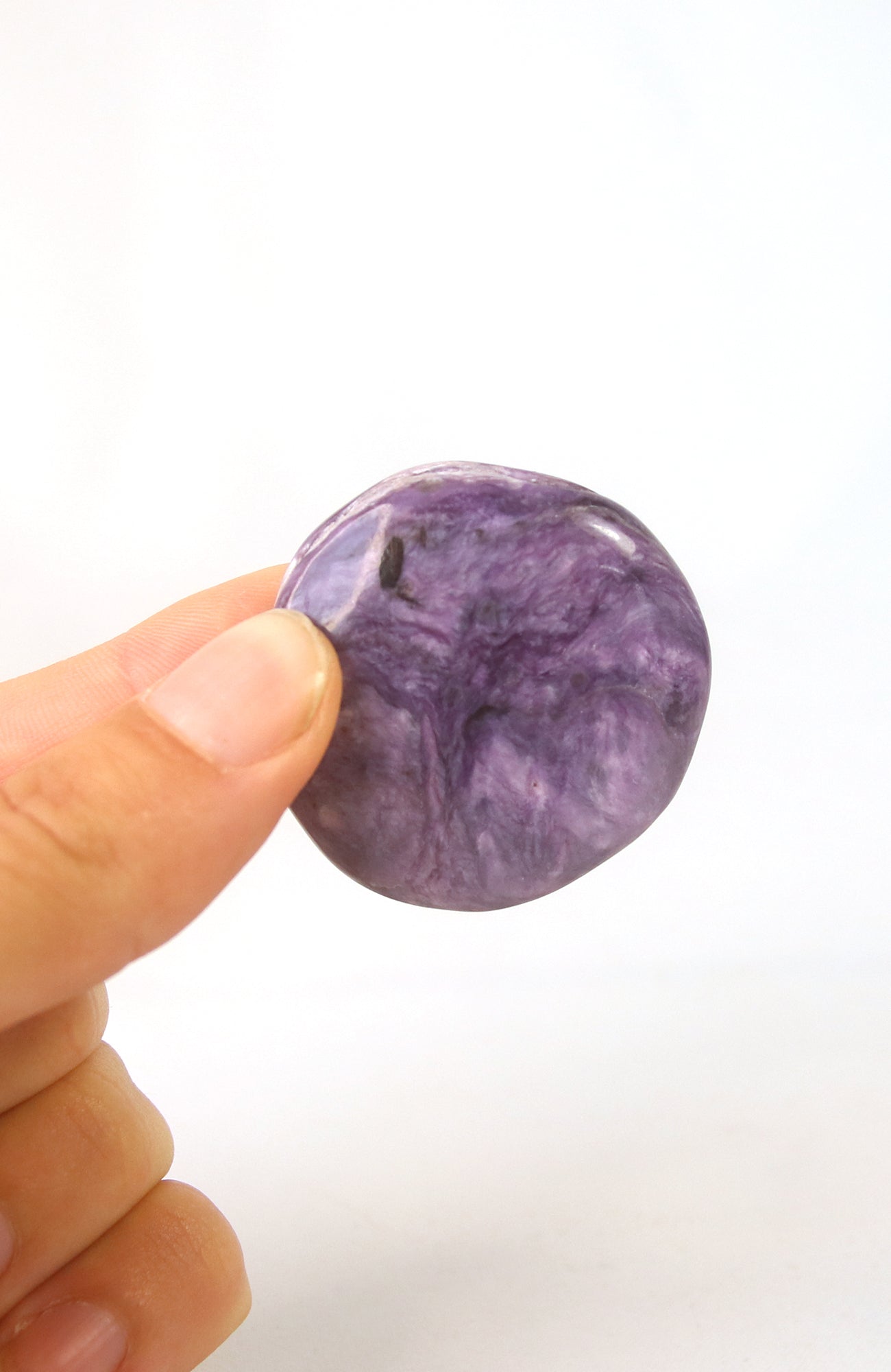 Charoite Palm Stones